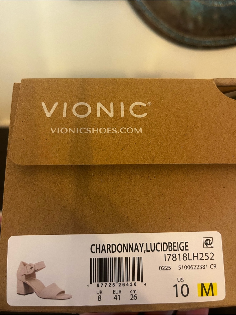 Vionic Chardonnay Block Heel Sandals with Buckle - Picture 6 of 6